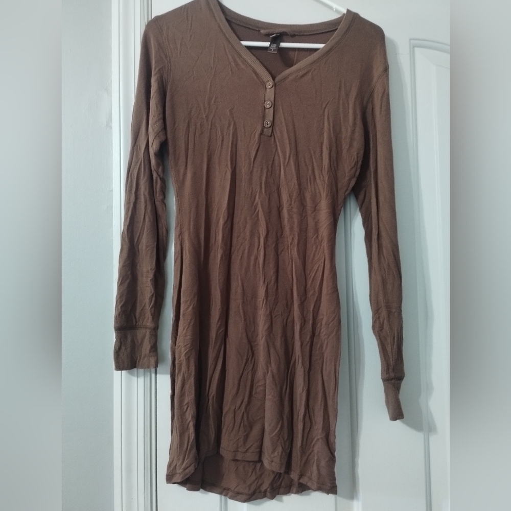 SKIMS SLEEP HENLEY DRESS!!! BRAND BY KIM K